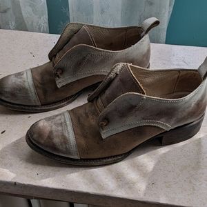 Freebird by Steven Mabel western leather booties/ankle boots - us 8